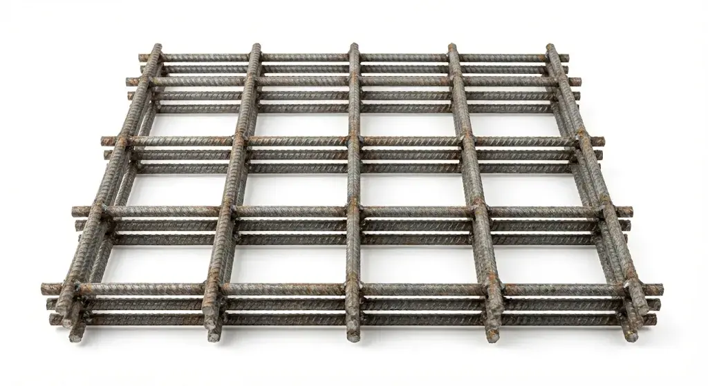 Malla electrosoldada corrugada y trefilada en paneles 2,2×6 m